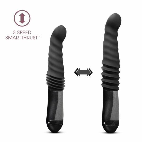 Пульсатор Temptasia by Blush - Lazarus Thrusting Dildo - Black - Зображення 4