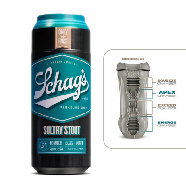 Мастурбатор Schag's by Blush - Sultry Stout Masturbator - Frosted - Зображення 2