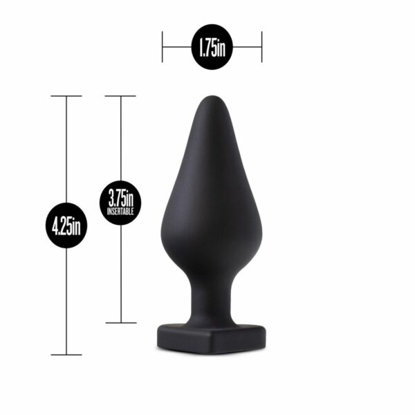 Анальна пробка Temptasia by Blush - Fuck Me Anal Plug - Black - Зображення 2
