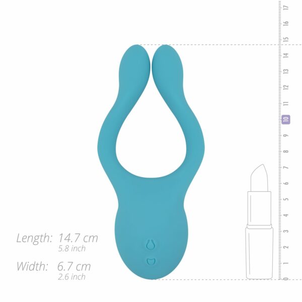 Вібратор для пар Cala Azul - Dani I Couples Vibrator - Зображення 7