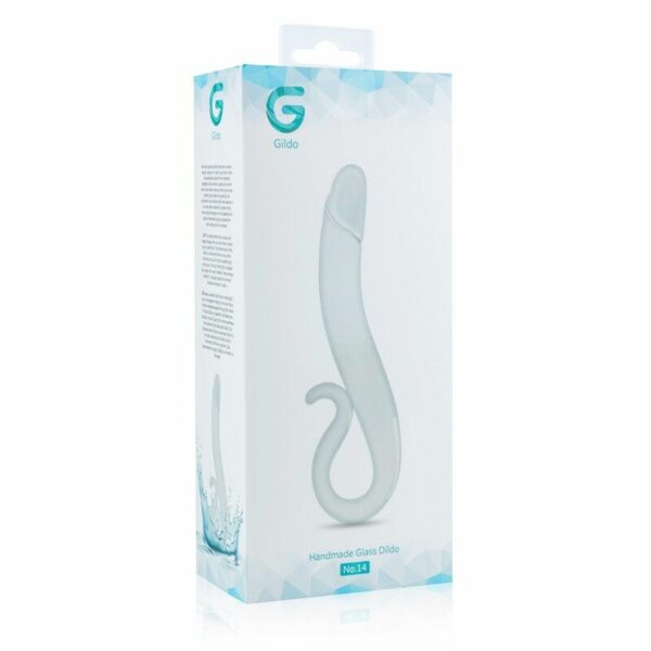 Скляний дилдо Gildo Glass Dildo No. 14, реалістична головка - Зображення 4