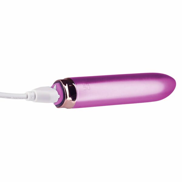 Віброкуля Swan Maximum + Comfy Cuff Pink, суперпотужна, різна інтенсивність, силіконова манжета - Зображення 6