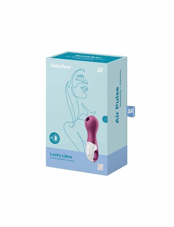 Вібромасажер із вакуумною стимуляцією Satisfyer Lucky Libra - Зображення 4