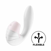 Вакуумний вібратор Satisfyer Supernova White, 2 положення ствола