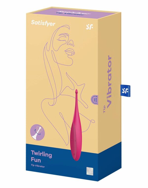 Вібратор для клітора Satisfyer Twirling Fun Magenta - Зображення 4