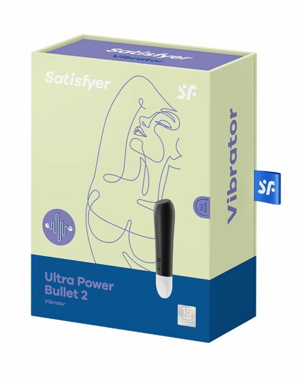 Вібропуля перезаряджаєма Satisfyer Ultra Power Bullet 2 Black - Зображення 6