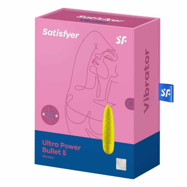 Мінівібратор Satisfyer Ultra Power Bullet 5 Yellow - Зображення 7