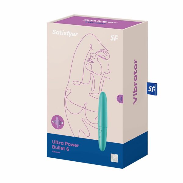 Мінівібратор Satisfyer Ultra Power Bullet 6 Turquoise - Зображення 7