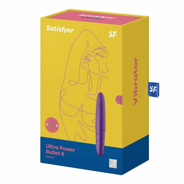 Мінівібратор Satisfyer Ultra Power Bullet 6 Violet - Зображення 7