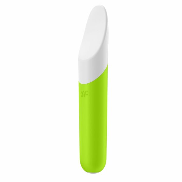 Мінівібратор із гнучким язичком Satisfyer Ultra Power Bullet 7 Green - Зображення 2