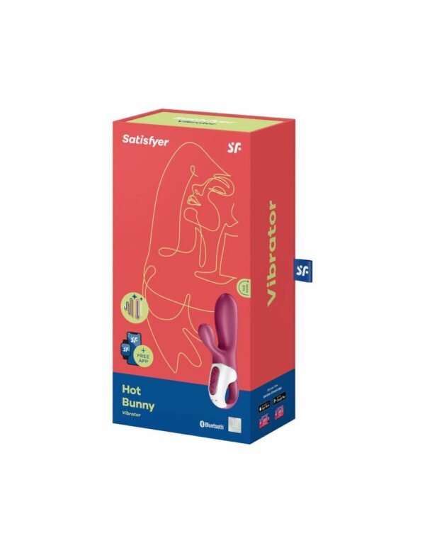 Смарт вібратор кролик із підігрівом Satisfyer Hot Bunny - Зображення 4