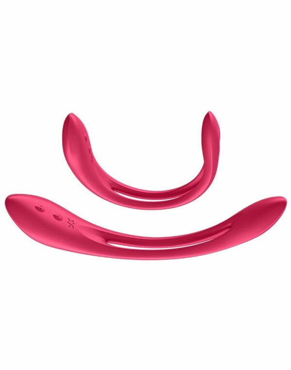 Універсальний гнучкий вібратор для пар Satisfyer Elastic Joy Red - Зображення 4