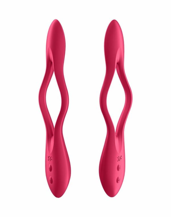 Універсальний гнучкий вібратор для пар Satisfyer Elastic Joy Red - Зображення 3