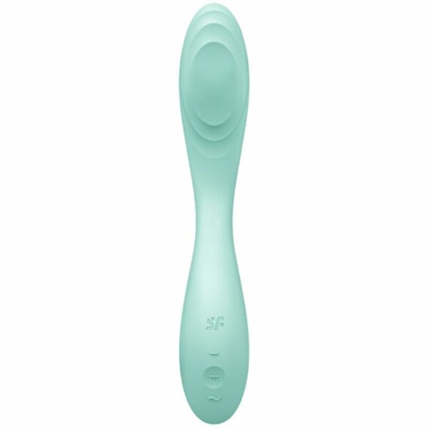 Вібратор із перлинною стимуляцією точки G Satisfyer Rrrolling Pleasure Mint - Зображення 4