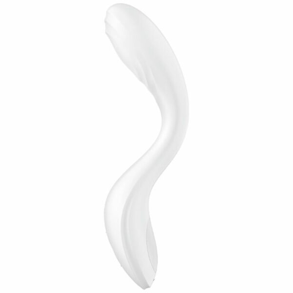 Вібратор із перлинною стимуляцією точки G Satisfyer Rrrolling Pleasure White - Зображення 3