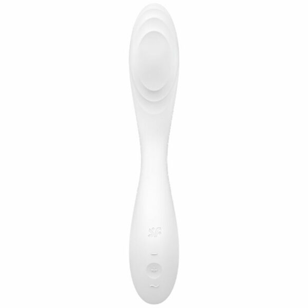 Вібратор із перлинною стимуляцією точки G Satisfyer Rrrolling Pleasure White - Зображення 4