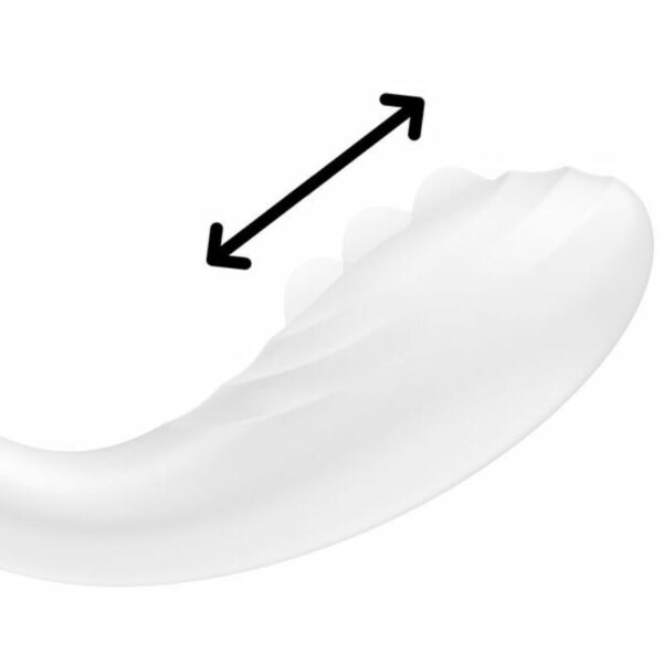 Вібратор із перлинною стимуляцією точки G Satisfyer Rrrolling Pleasure White - Зображення 2