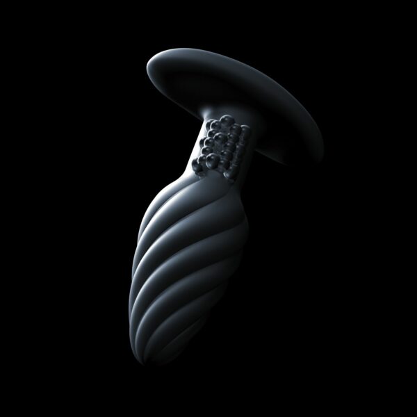 Анальна пробка з вібрацією та перлинним масажем Dorcel Spin Plug, макс. діам. 3,8 см, пульт ДК - Зображення 7