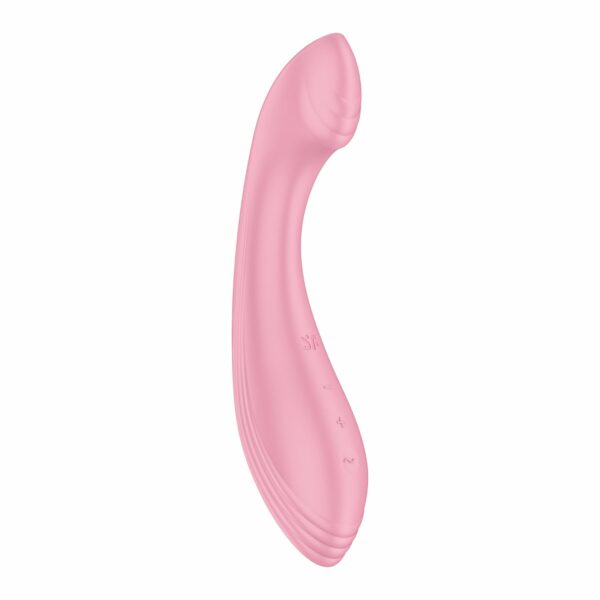 Вібратор для точки G Satisfyer G-Force Pink, 10 режимів + 5 рівнів інтенсивності - Зображення 5