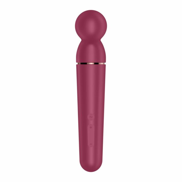 Вібромасажер Satisfyer Planet Wand-er Berry/Rosegold, дуже потужний, бездротовий - Зображення 5