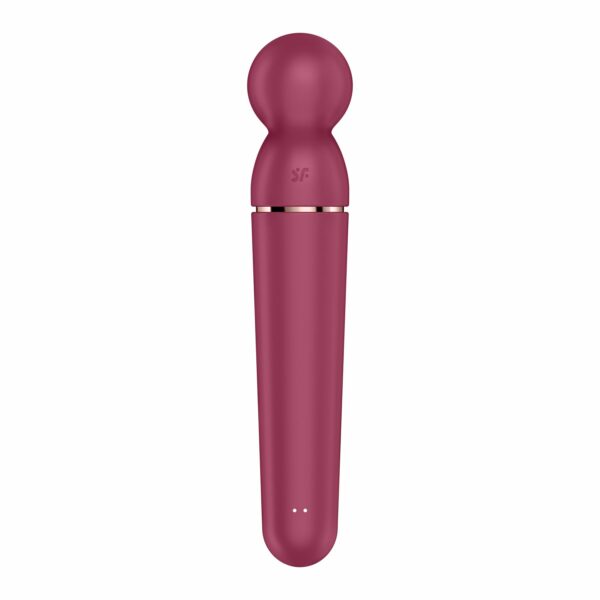 Вібромасажер Satisfyer Planet Wand-er Berry/Rosegold, дуже потужний, бездротовий - Зображення 3