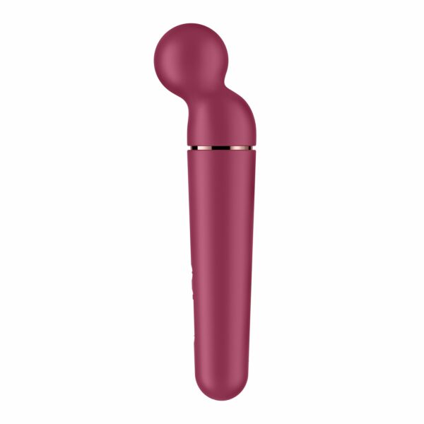 Вібромасажер Satisfyer Planet Wand-er Berry/Rosegold, дуже потужний, бездротовий - Зображення 2