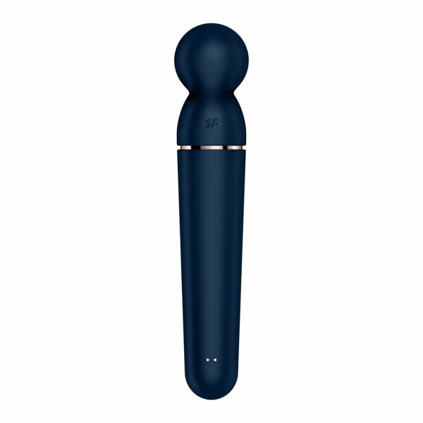 Вібромасажер Satisfyer Planet Wand-er Blue/Rosegold, дуже потужний, бездротовий - Зображення 3