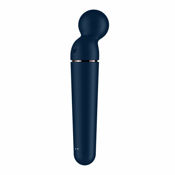Вібромасажер Satisfyer Planet Wand-er Blue/Rosegold, дуже потужний, бездротовий - Зображення 4