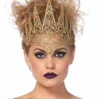 Широка корона Leg Avenue Die Cut Royal Crown, золота