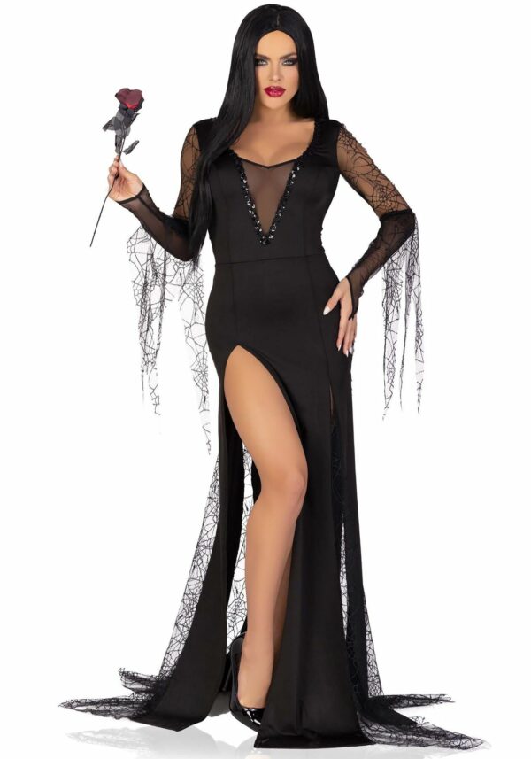 Костюм Мортіші Аддамс Leg Avenue Sexy Spooky Morticia L - Зображення 4