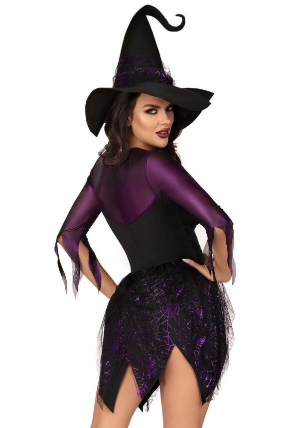 Костюм відьми Leg Avenue Mystical Witch XL, сукня, капелюх - Зображення 2