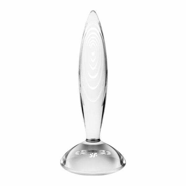 Скляна анальна пробка Satisfyer Sparkling Crystal, дуже міцна, термостійка - Зображення 2