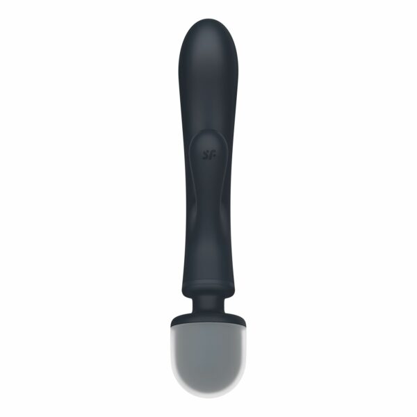 Вібратор-кролик з вібромасажером Satisfyer Triple Lover Grey, 3 мотори - Зображення 5