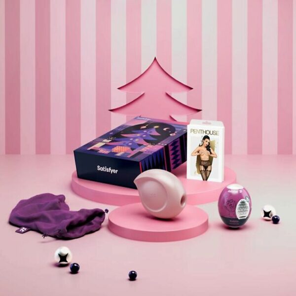 Подарунковий набір Satisfyer Love Box, іграшка для нього та для неї, білизна, мішечок для зберігання - Зображення 2
