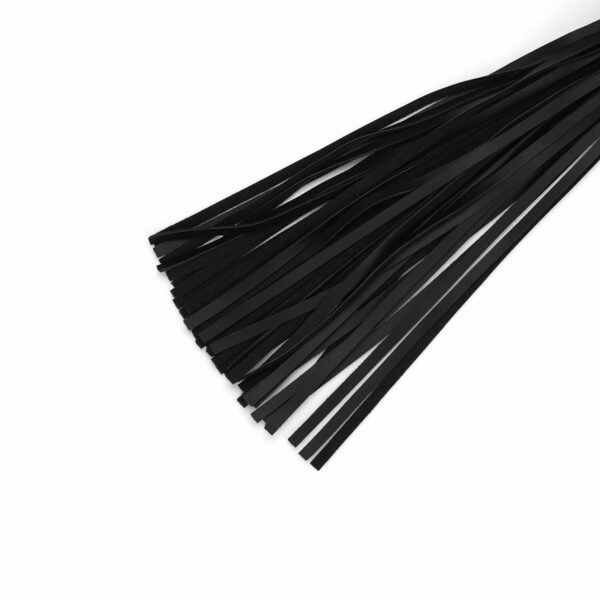 Флогер Liebe Seele Black Organosilicon Flogger - Зображення 2