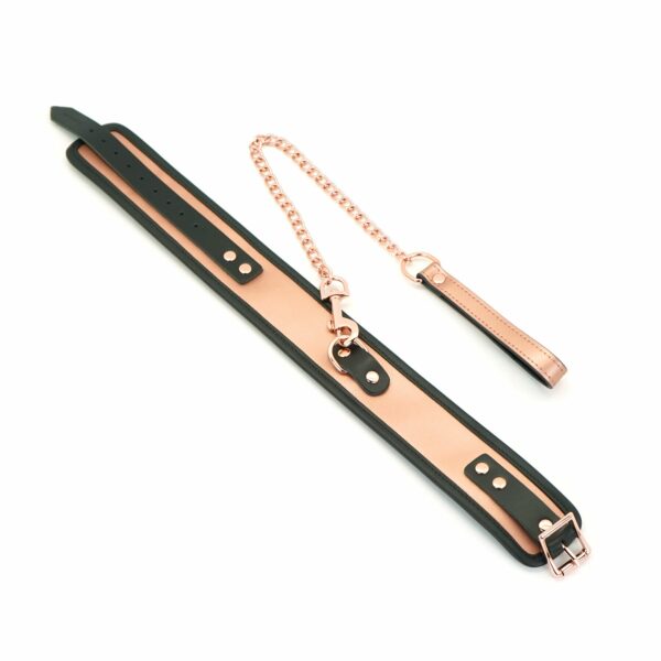 Нашийник з повідцем Liebe Seele Rose Gold Memory Collar with Leash - Зображення 2