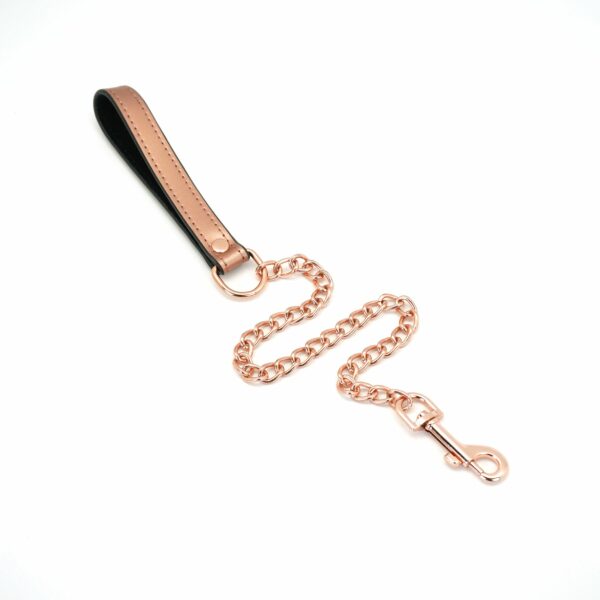 Нашийник з повідцем Liebe Seele Rose Gold Memory Collar with Leash - Зображення 4