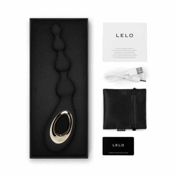 Анальний вібратор LELO Soraya Beads Black - Зображення 5