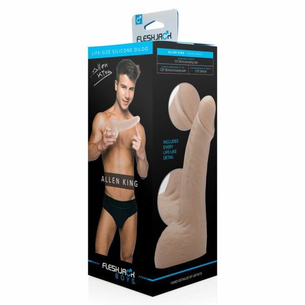 Фалоімітатор Fleshjack Boys: Allen King Dildo, за зліпком пеніса порноактора - Зображення 5