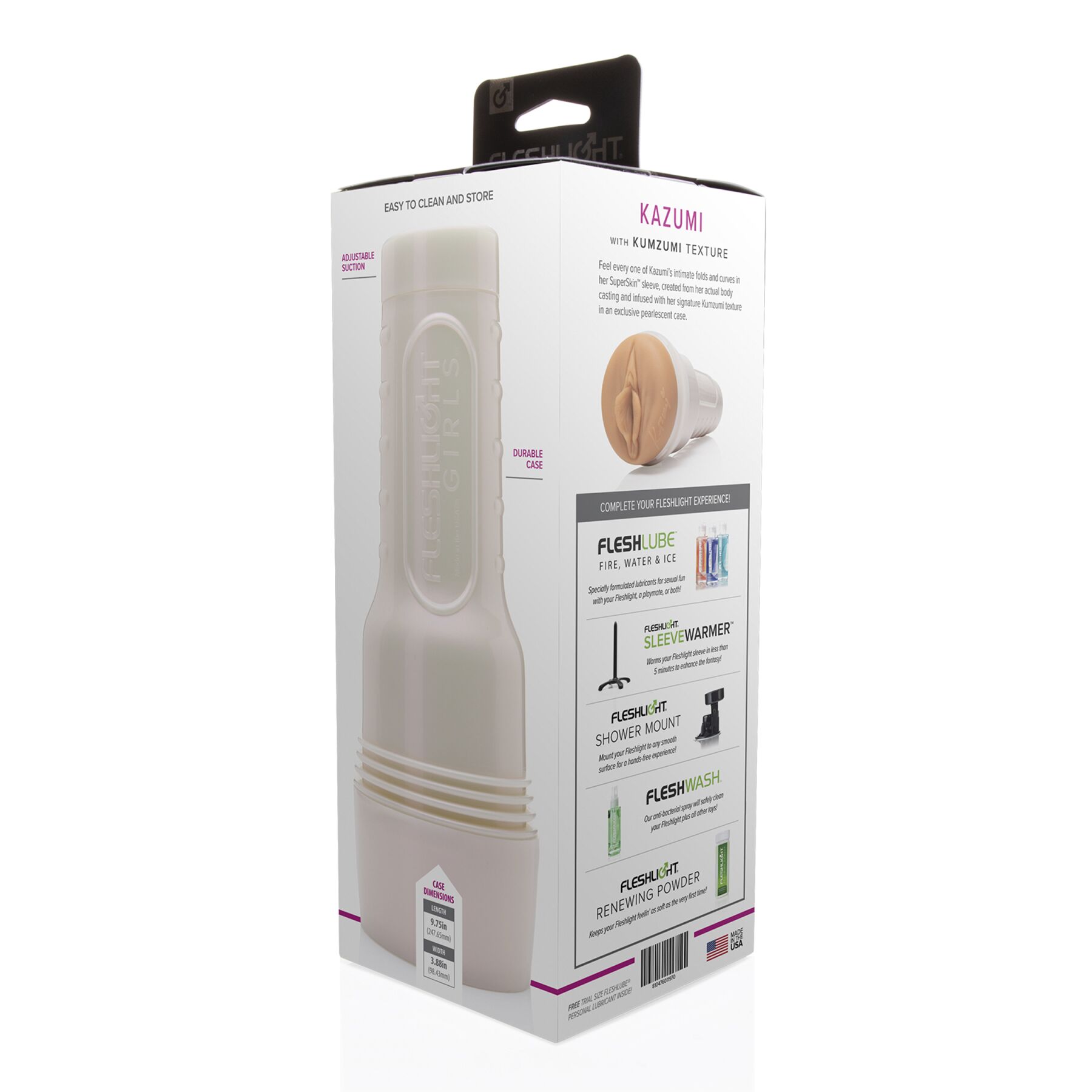 Мастурбатор Fleshlight Girls: Kazumi — Kumzumi, зі зліпка вульви - Зображення 7