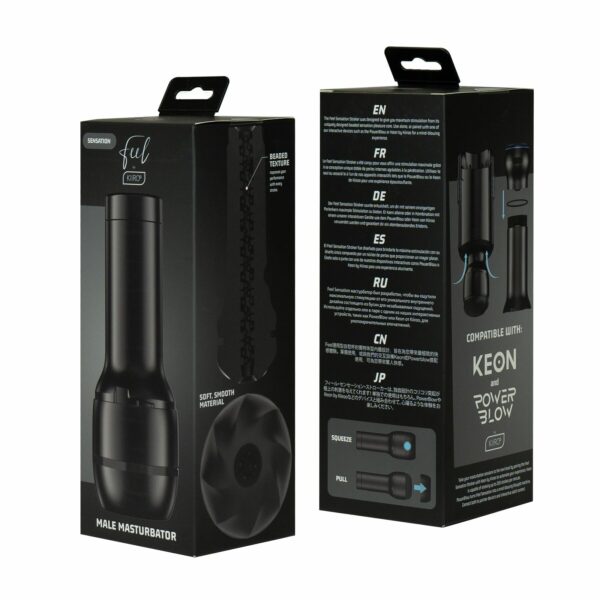 Мастурбатор Kiiroo FeelSensation Stroker PBC сумісний з PowerBlow та Keon (м'ята упаковка!!!) - Зображення 6