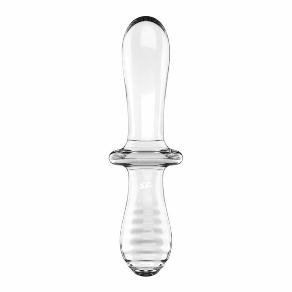 Дилдо Satisfyer Double Crystal (Transparent) (м'ята упаковка!!!) - Зображення 3