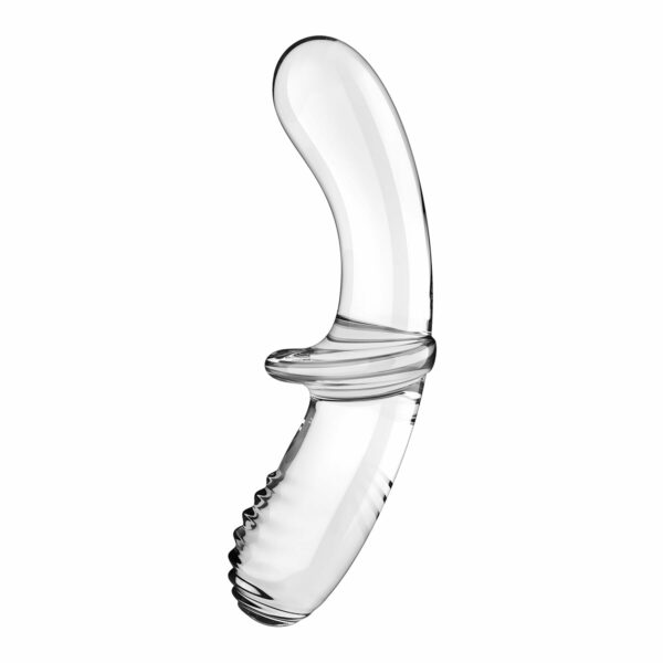 Дилдо Satisfyer Double Crystal (Transparent) (м'ята упаковка!!!) - Зображення 4