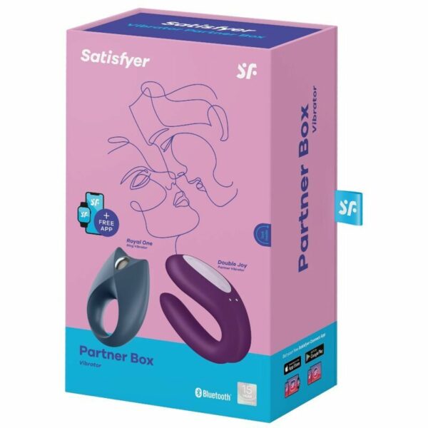 Набір Satisfyer Partner Box 2 (Double Joy + Royal One) (м'ята упаковка!!!) - Зображення 8