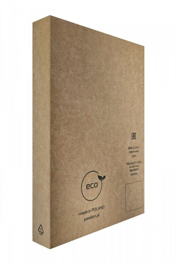 Еротичні колготки-бодістокінг Passion ECO S009 red - Зображення 7