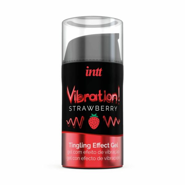 Рідкий вібратор Intt Vibration Strawberry (15 мл) (без пакування!!!) - Зображення 2