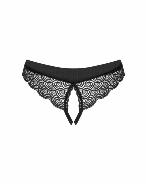 Трусики з доступом Obsessive Chemeris crotchless panties XS/S - Зображення 6