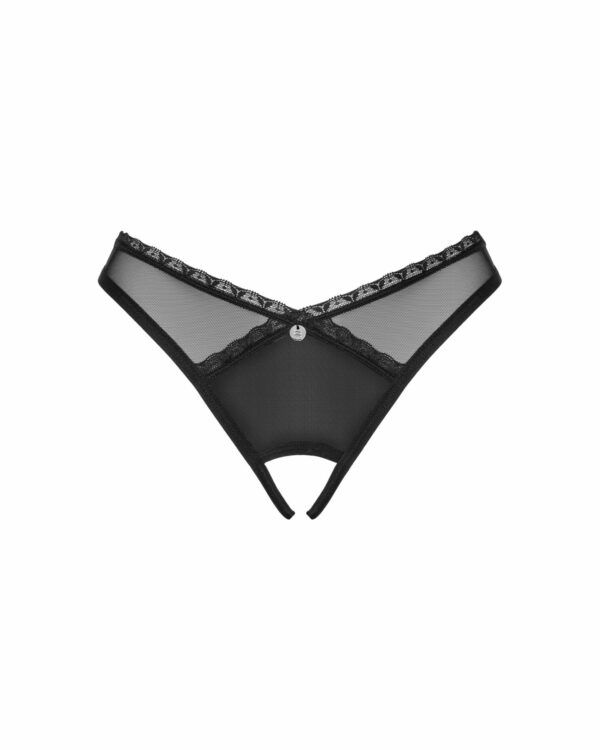 Трусики з доступом Obsessive Latinesa crotchless thong XL/2XL Новинка - Зображення 5