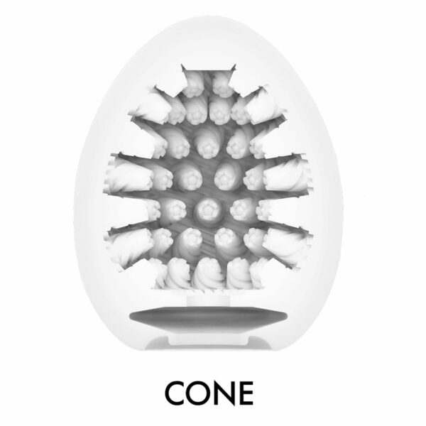 Мастурбатор-яйце Tenga Egg Cone - Зображення 3