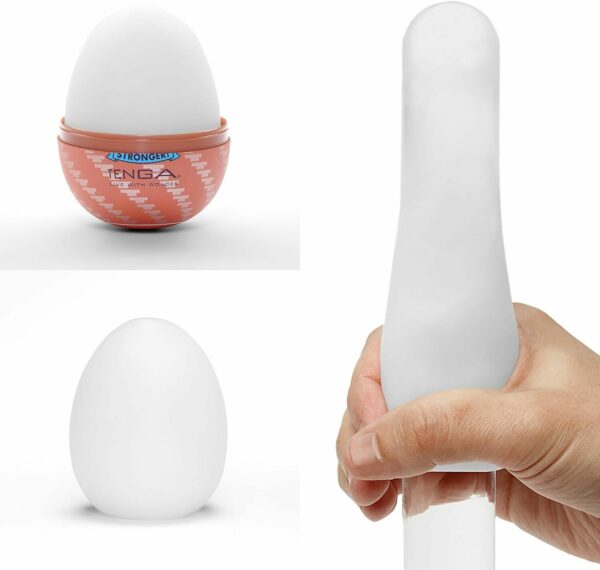 Набір мастурбаторів-яєць Tenga Egg Hard Boilded II Pack (6 яєць) - Зображення 4
